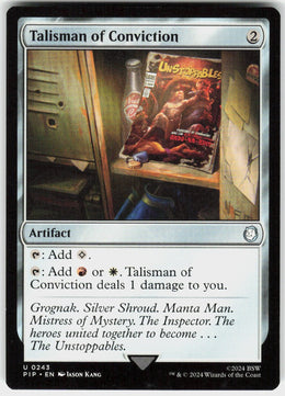Talisman of Conviction #243 NM