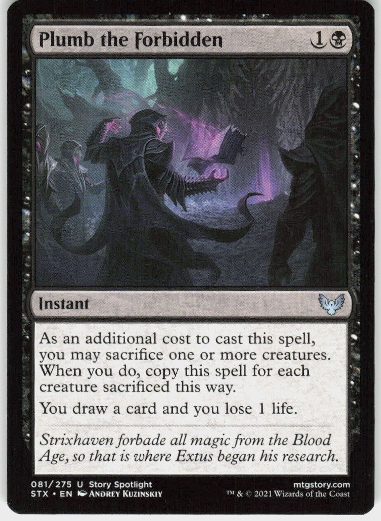 Plumb the Forbidden #81 NM