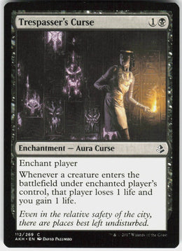 Trespasser's Curse #112 NM