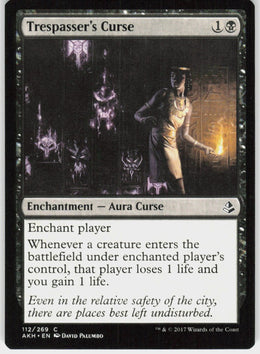 Trespasser's Curse #112 NM