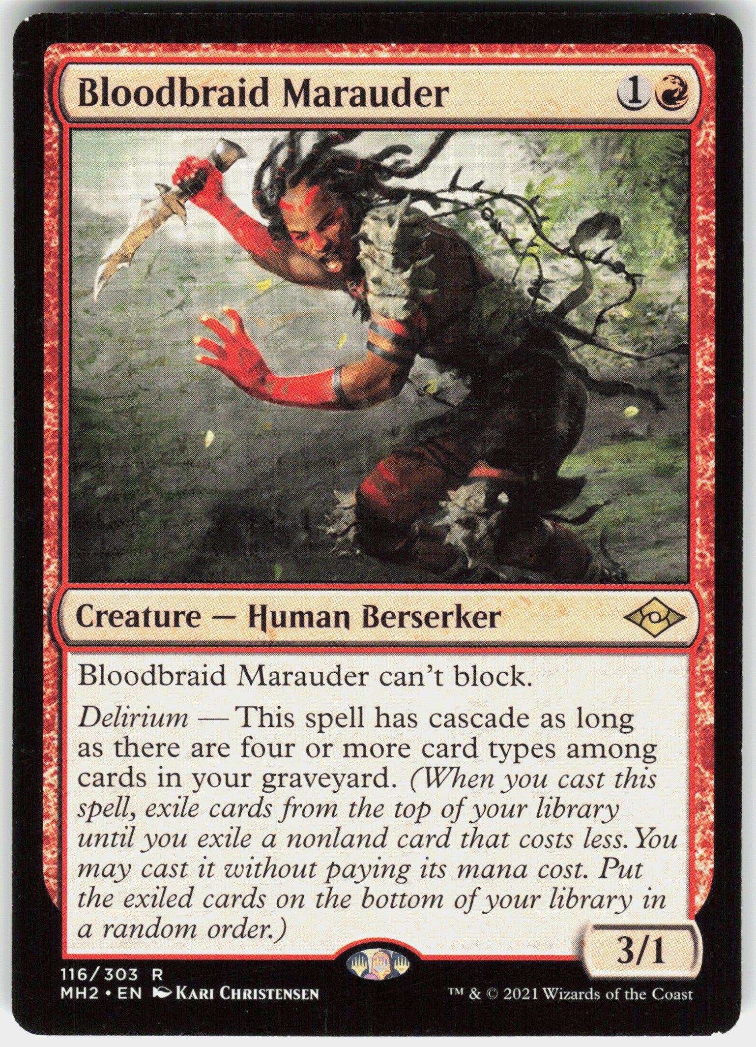Bloodbraid Marauder #116 NM