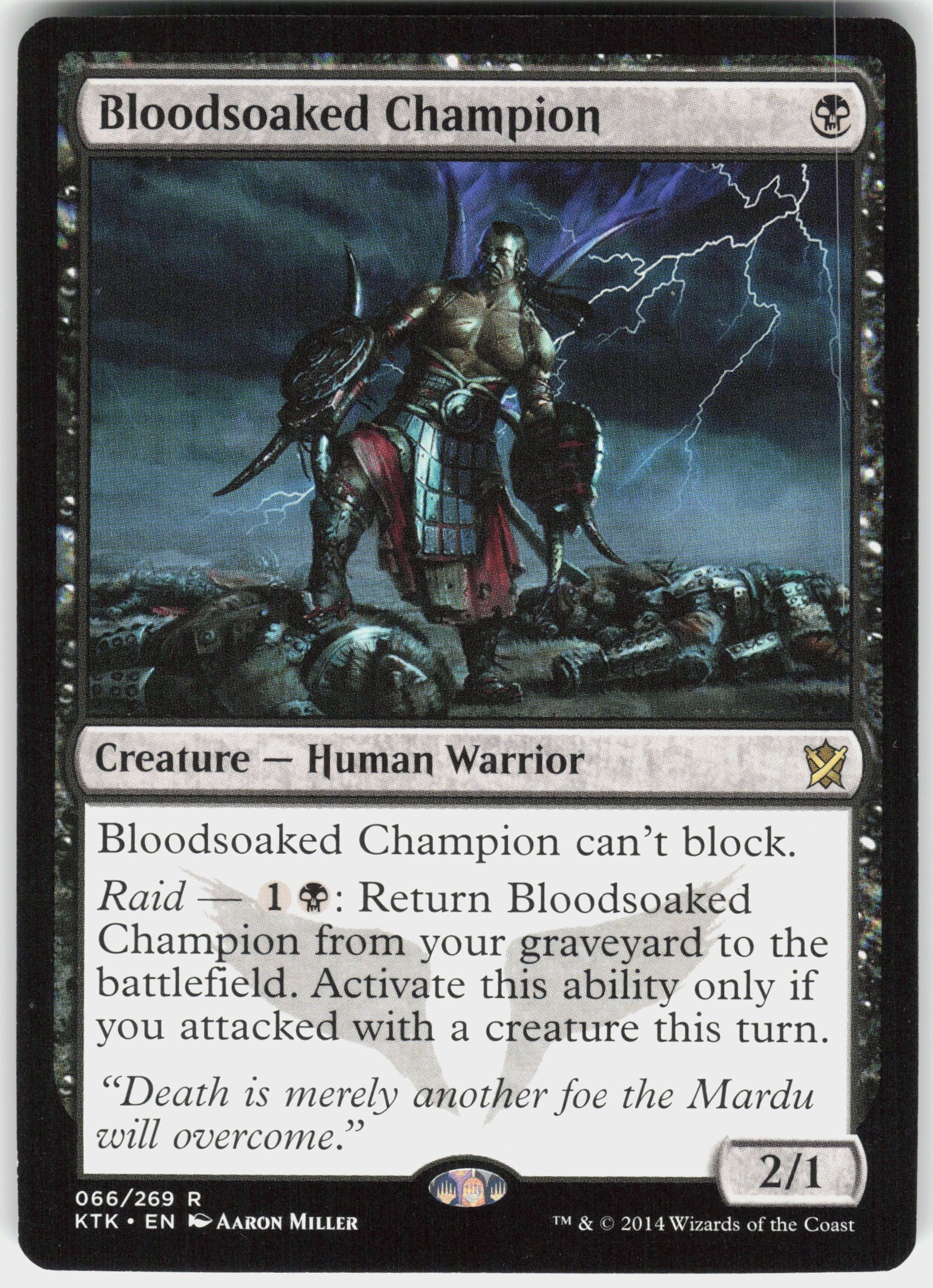 Bloodsoaked Champion #66 NM