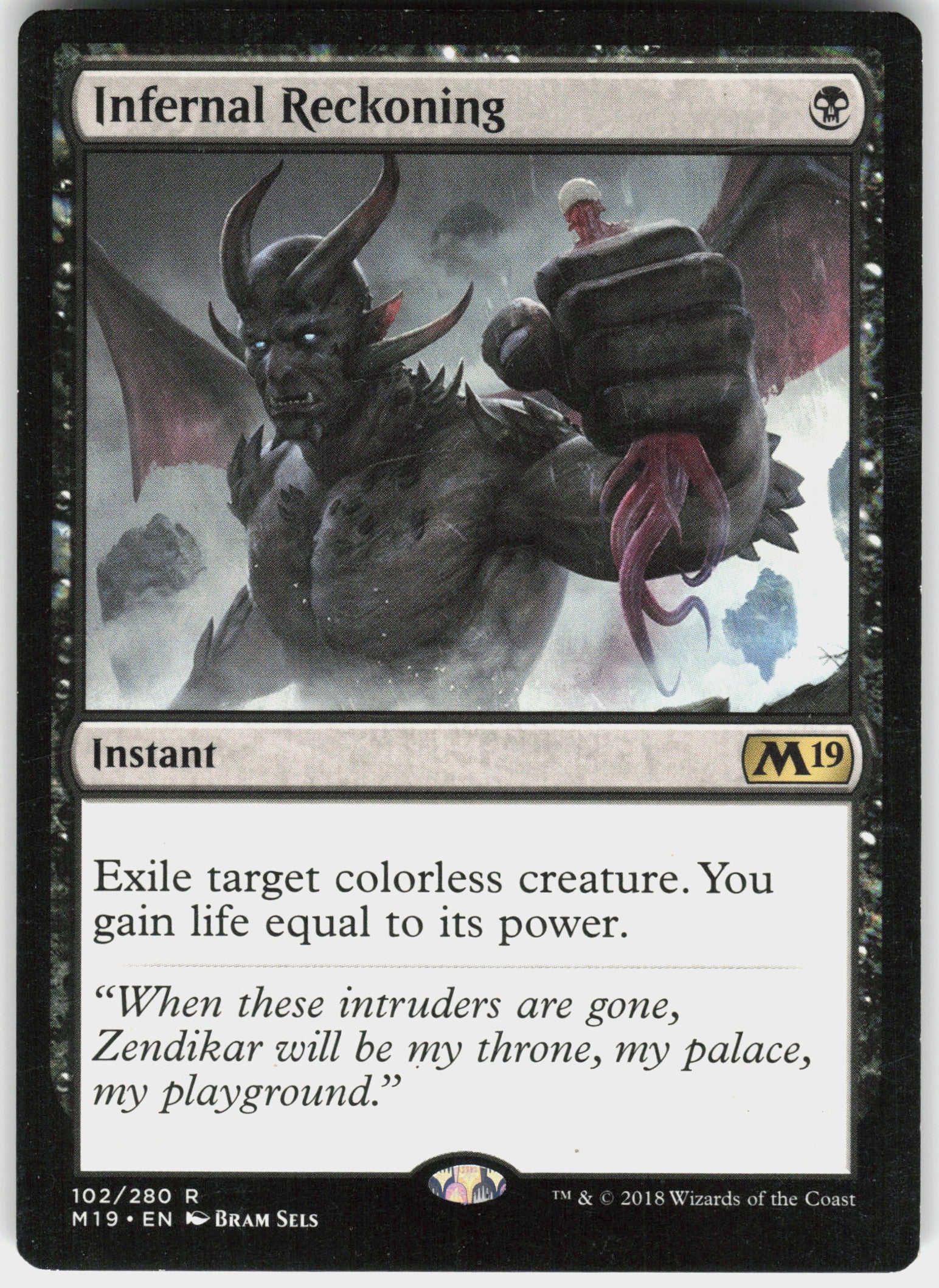 Infernal Reckoning #102 NM