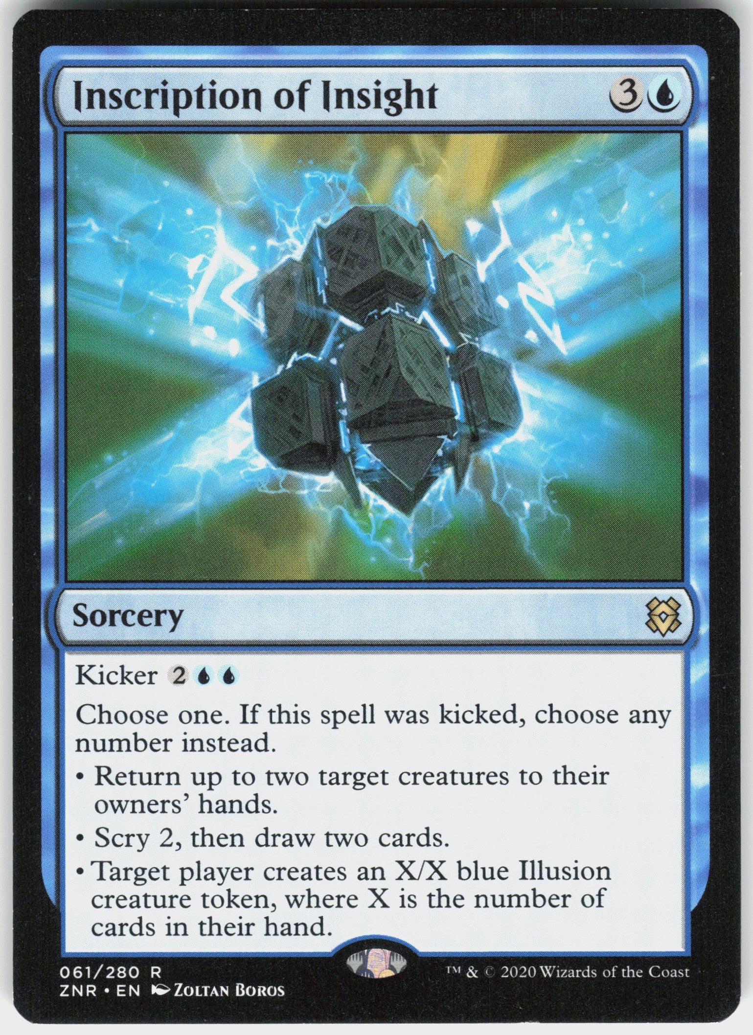 Inscription of Insight #61 NM