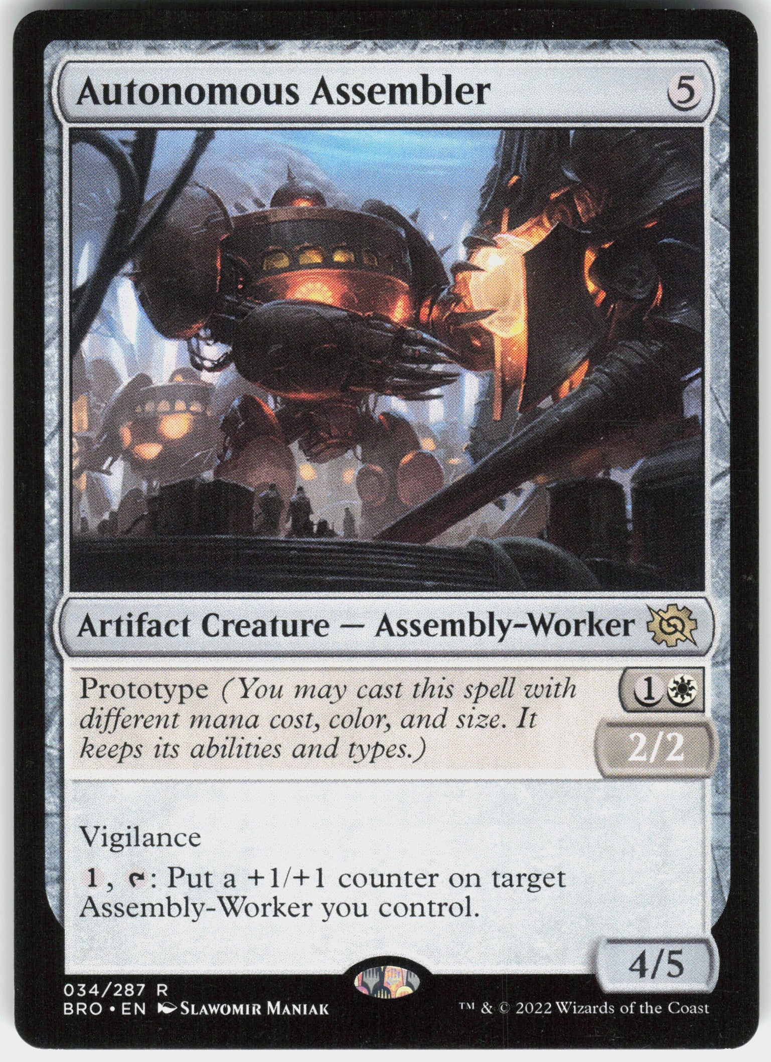 Autonomous Assembler #34 NM