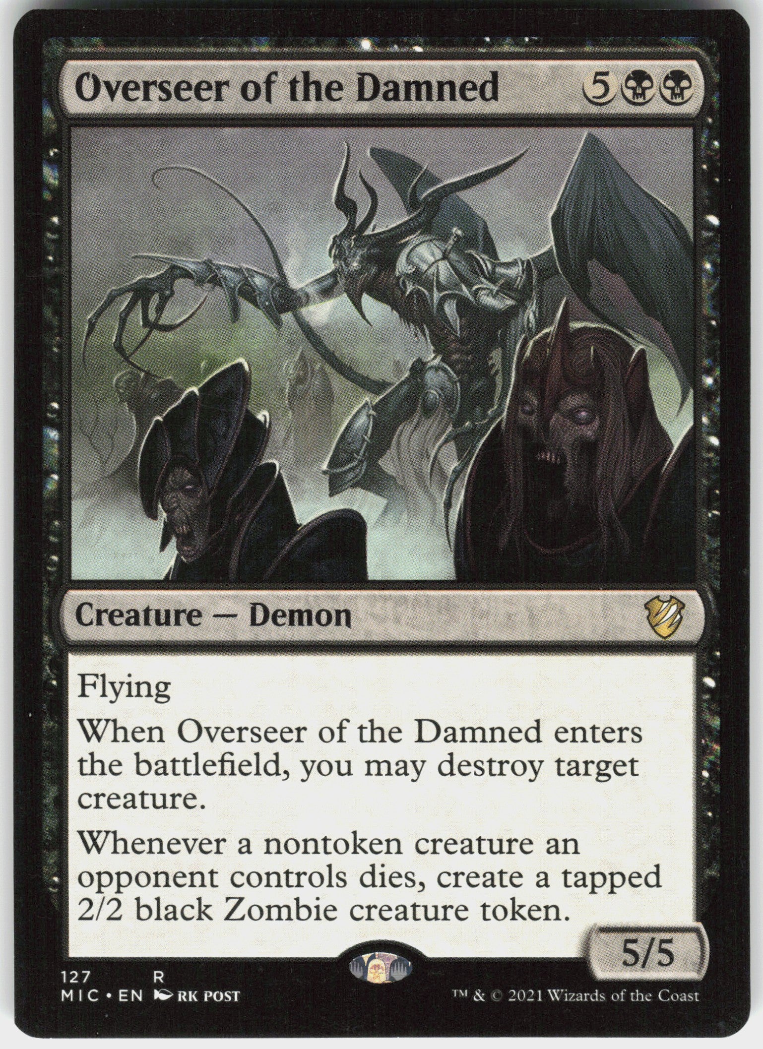 Overseer of the Damned #127 NM