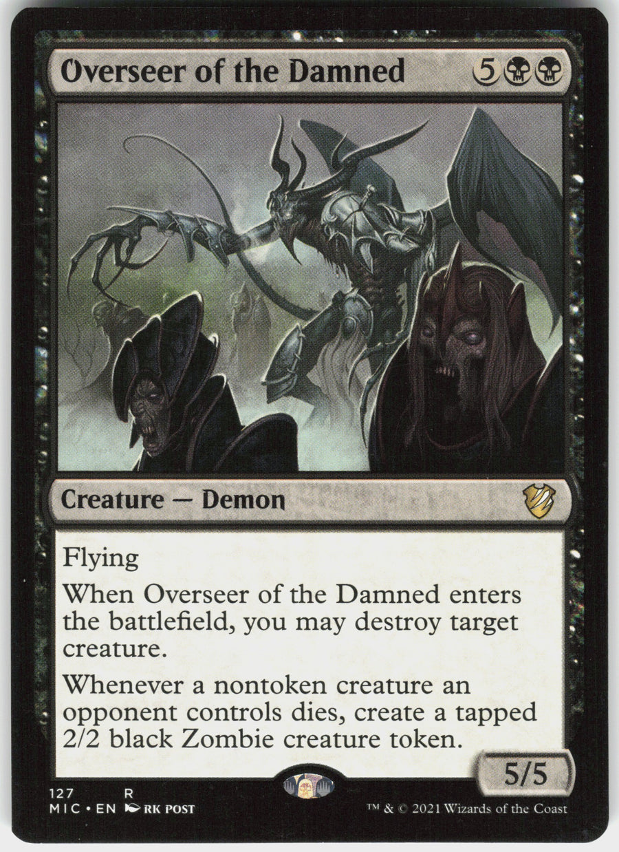 Overseer of the Damned #127 Non-Foil