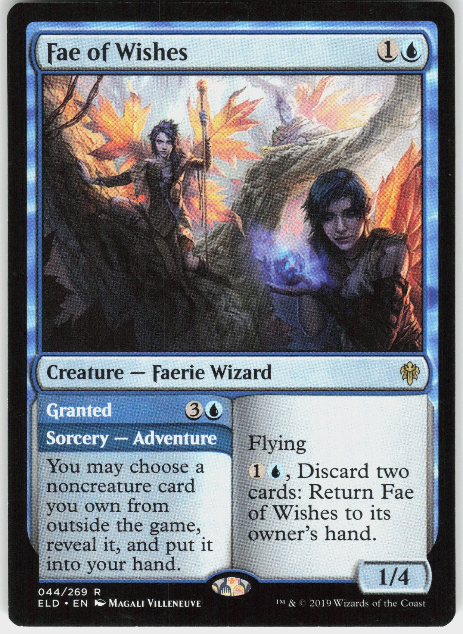 Fae of Wishes // Granted #44 NM