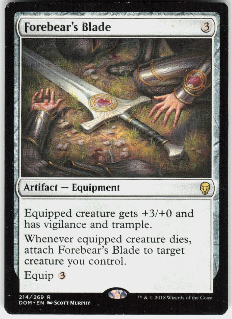 Forebear's Blade #214 NM