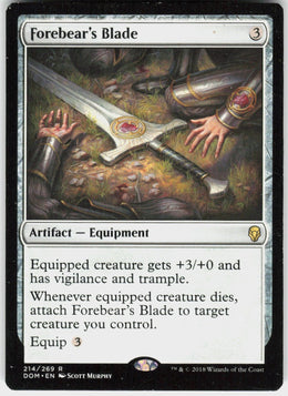 Forebear's Blade #214 NM