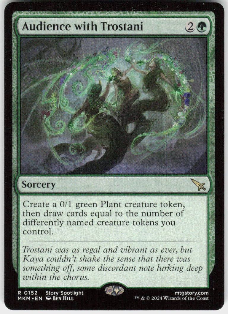 Audience with Trostani #152 NM