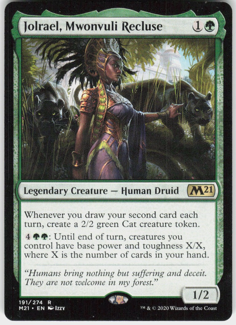 Jolrael, Mwonvuli Recluse #191 NM