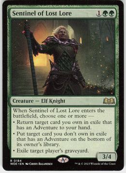 Sentinel of Lost Lore #184 NM