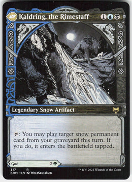 Jorn, God of Winter // Kaldring, the Rimestaff #317 NM