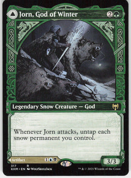 Jorn, God of Winter // Kaldring, the Rimestaff #317 NM