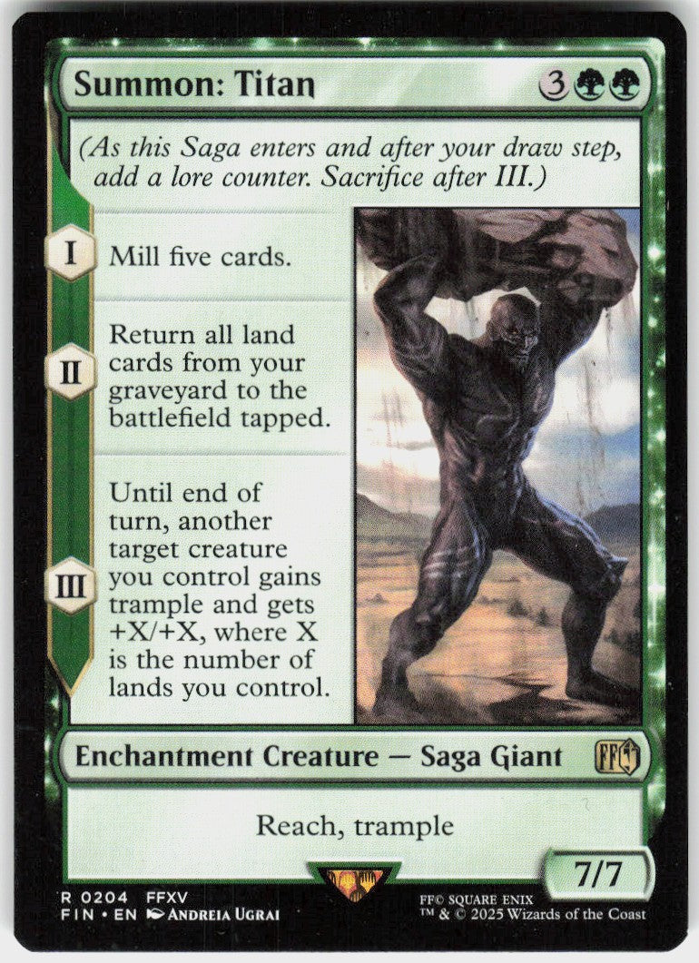 Summon: Titan #204 NM
