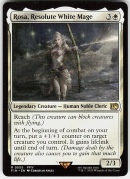 Rosa, Resolute White Mage #555 NM