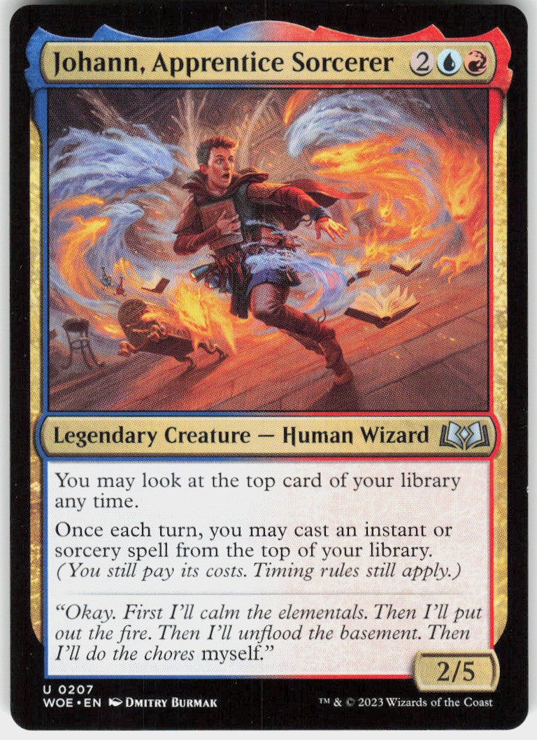 Johann, Apprentice Sorcerer #207 NM