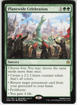 Planewide Celebration #172 NM