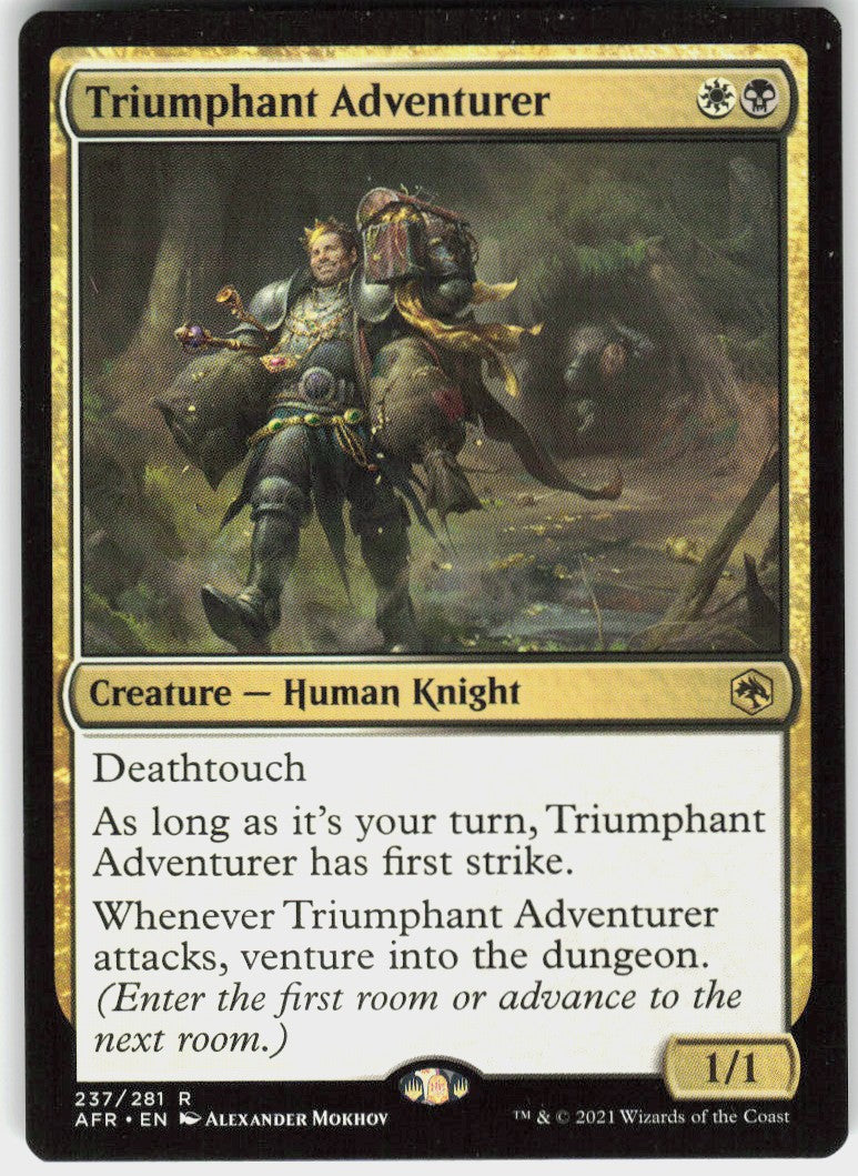 Triumphant Adventurer #237 NM