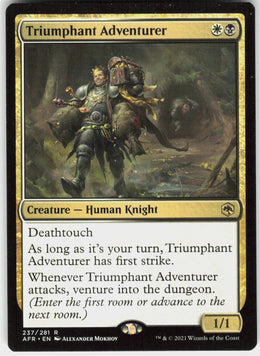 Triumphant Adventurer #237 NM