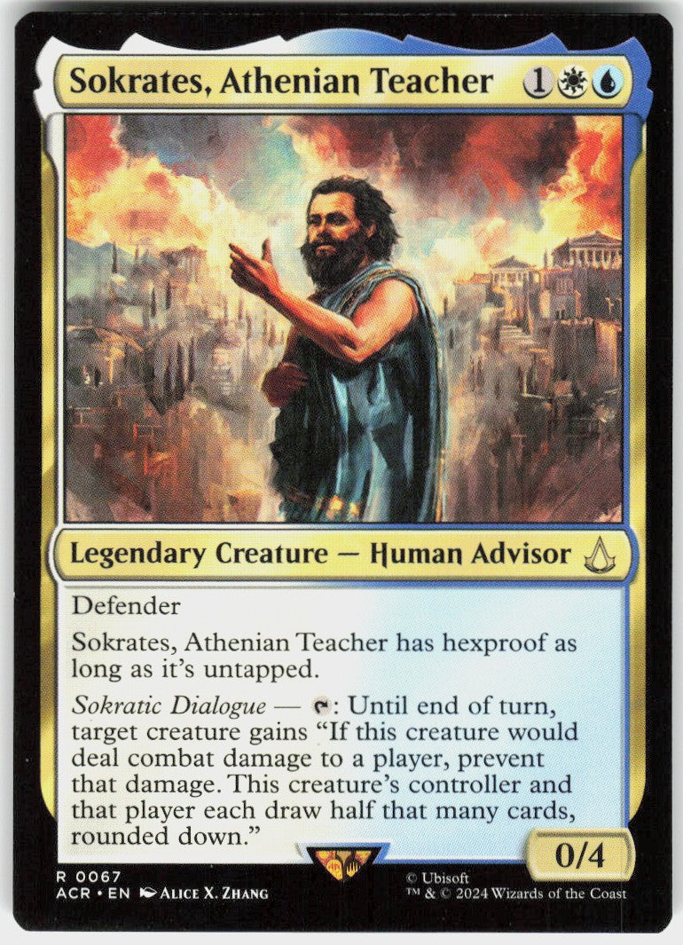 Sokrates, Athenian Teacher #67 NM