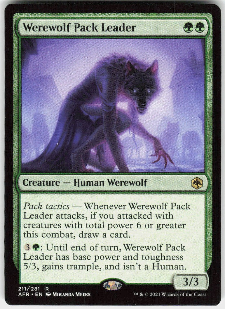Werewolf Pack Leader #211 NM