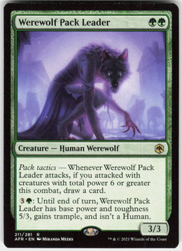 Werewolf Pack Leader #211 NM