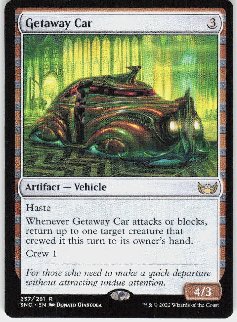 Getaway Car #237 NM