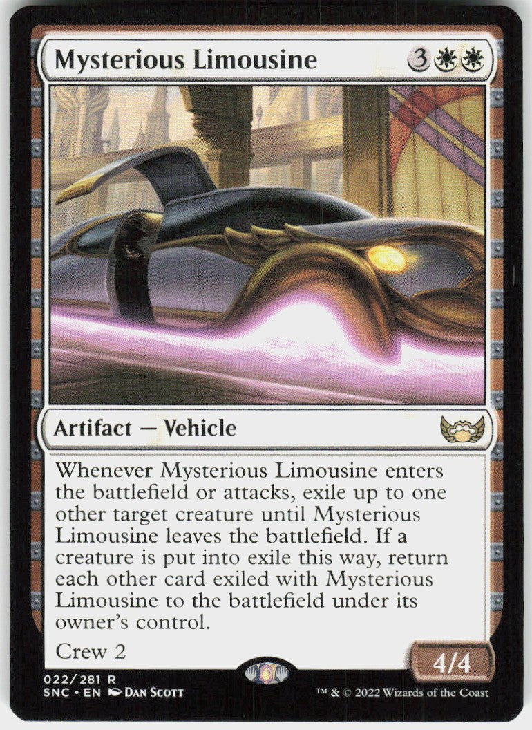 Mysterious Limousine #22 NM