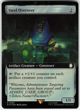 Steel Overseer #487 NM