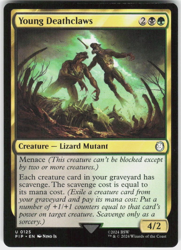 Young Deathclaws #125 NM