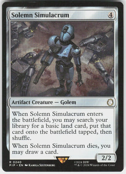 Solemn Simulacrum #240 NM