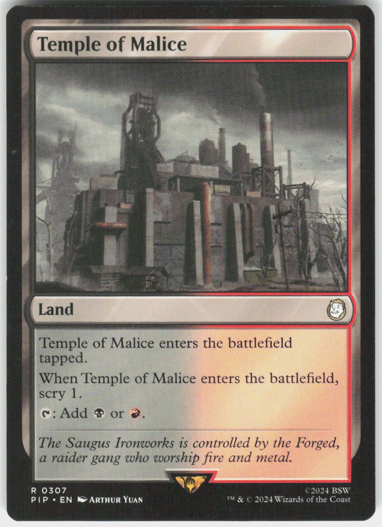 Temple of Malice #307 NM