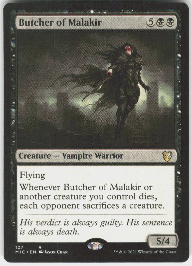 Butcher of Malakir #107 NM