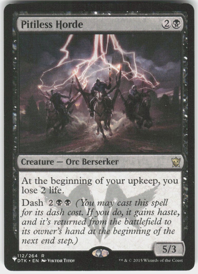 Pitiless Horde #112 NM