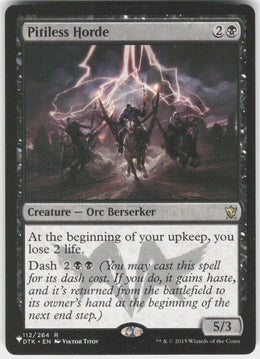 Pitiless Horde #112 NM