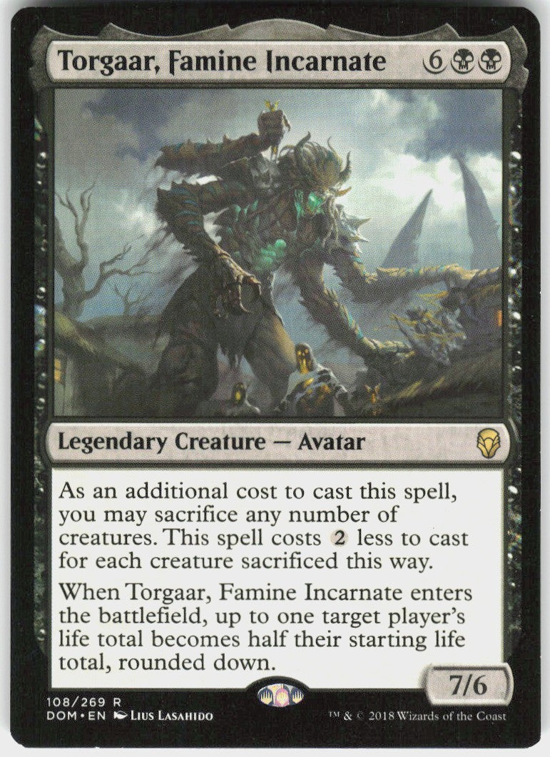 Torgaar, Famine Incarnate #108 NM