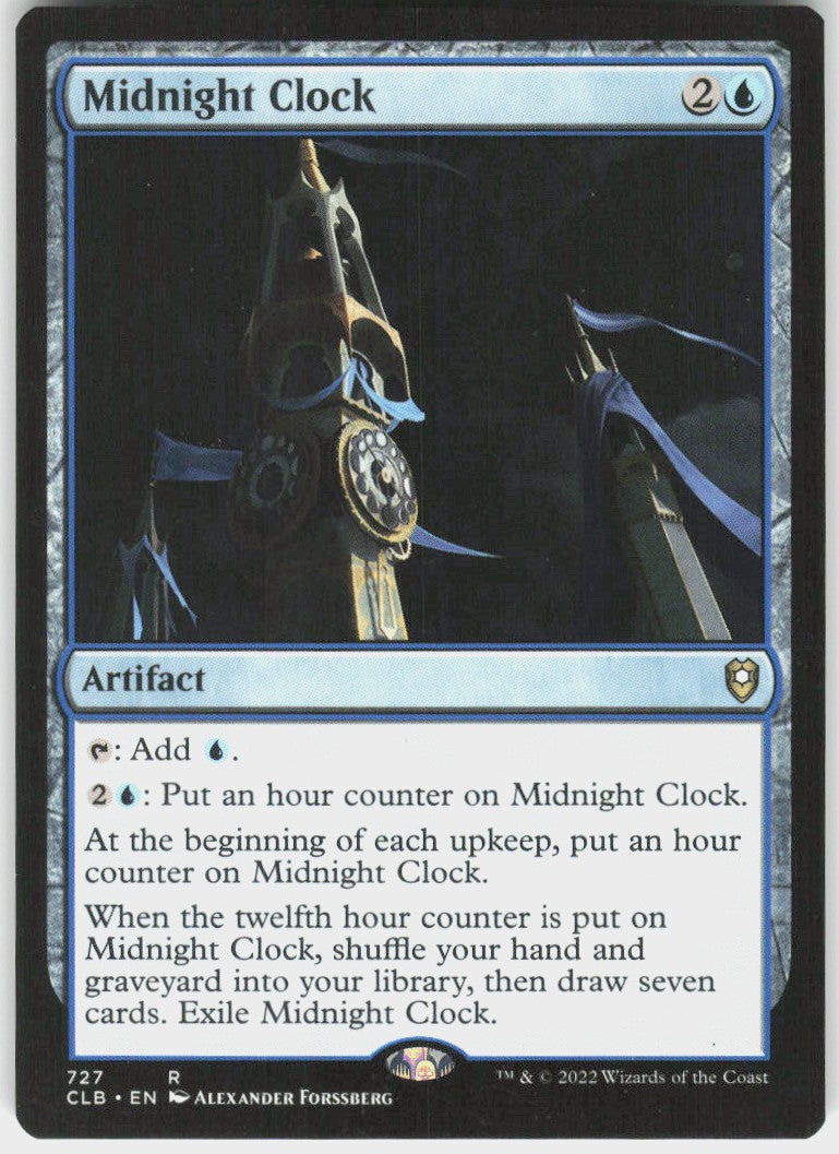 Midnight Clock #727 NM