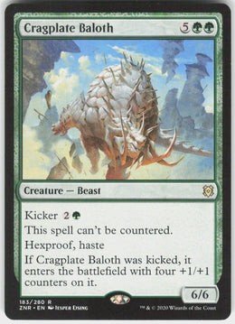 Cragplate Baloth #183 NM