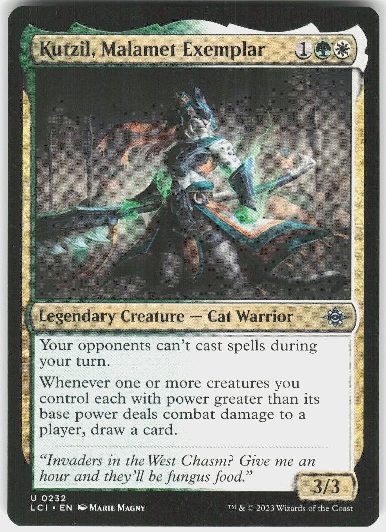 Kutzil, Malamet Exemplar #232 NM