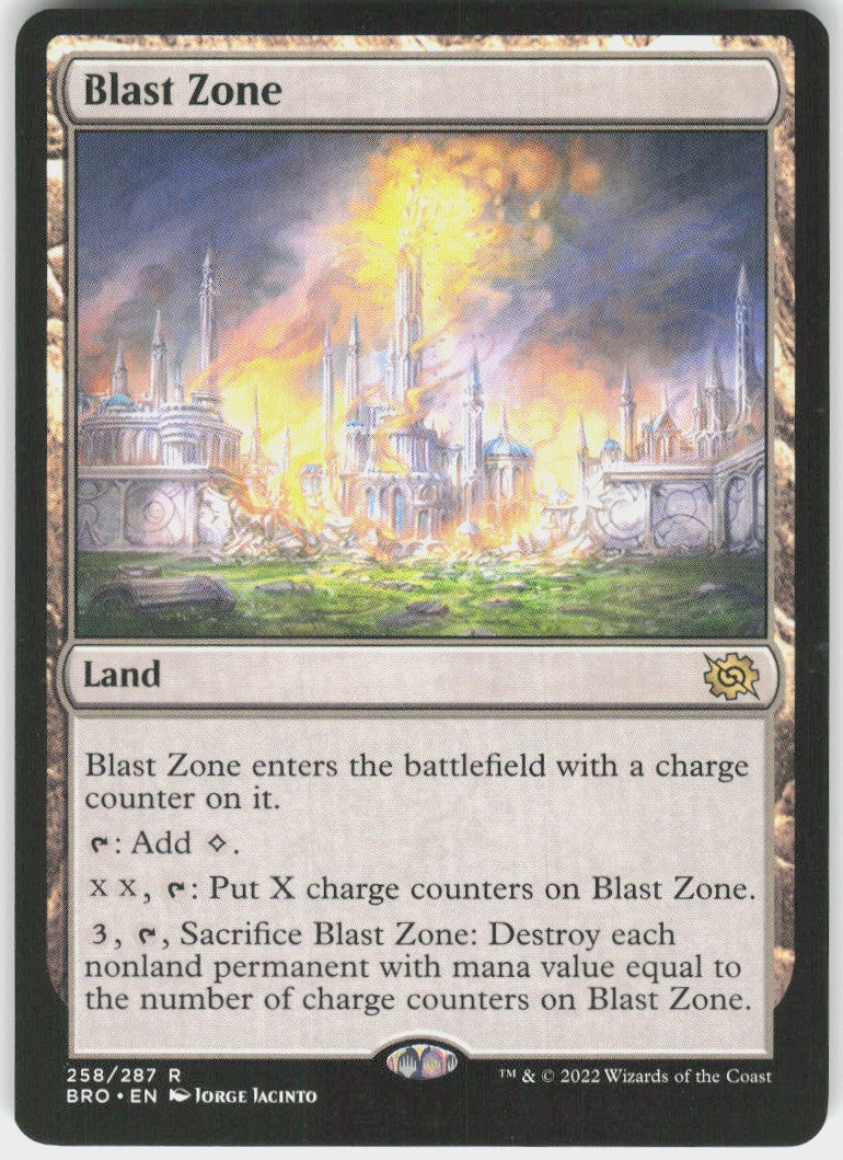 Blast Zone #258 NM