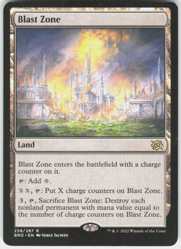 Blast Zone #258 NM