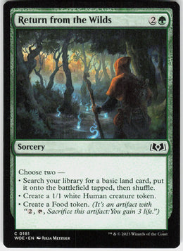 Return from the Wilds #181 NM