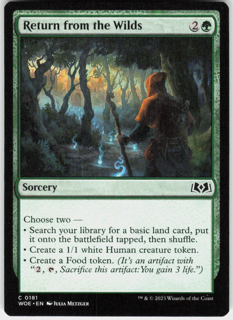 Return from the Wilds #181 NM
