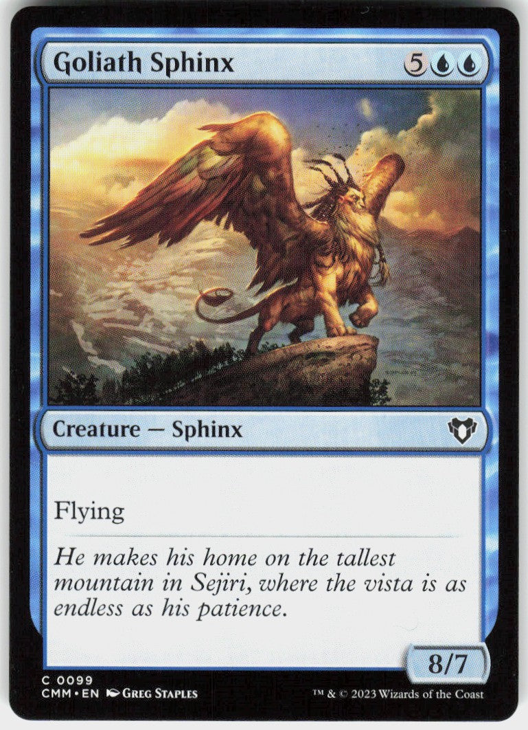 Goliath Sphinx #99 NM