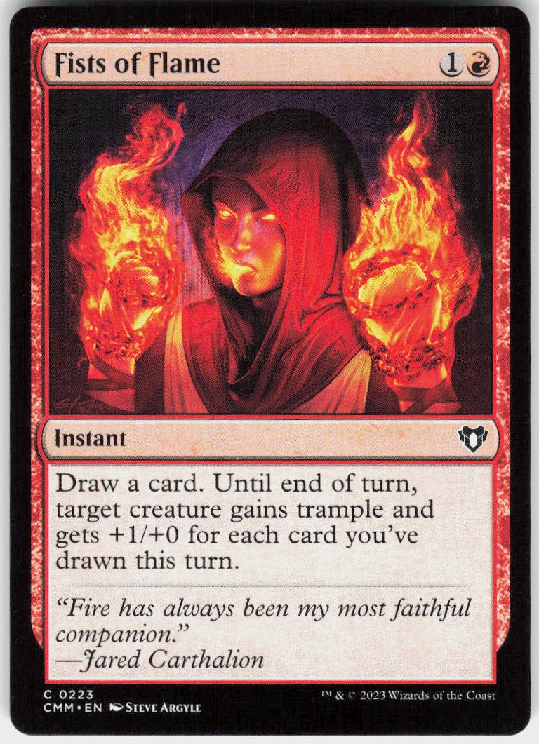 Fists of Flame #223 NM