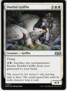 Dutiful Griffin #11 NM