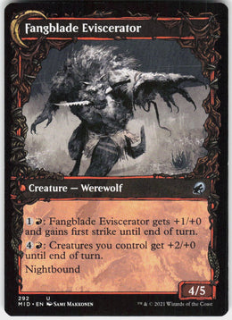Fangblade Brigand // Fangblade Eviscerator #292 NM