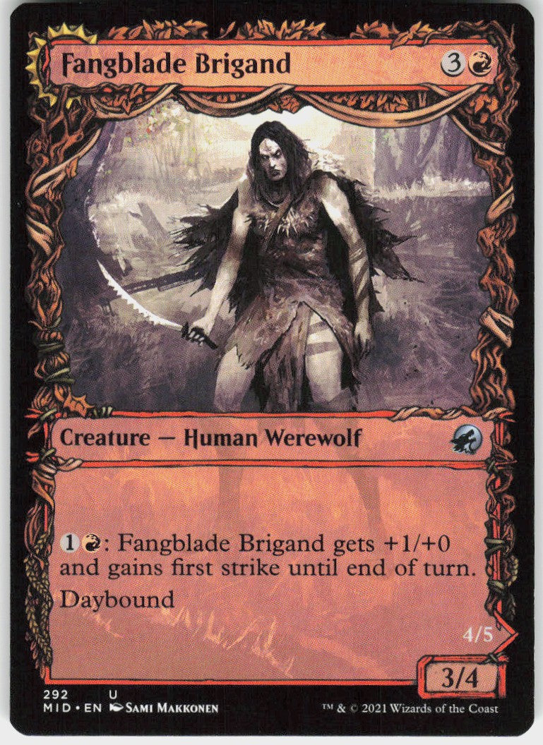 Fangblade Brigand // Fangblade Eviscerator #292 NM